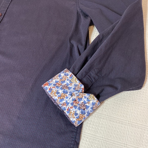 French Connection Button Down Dress Shirt - Picture 4 of 6